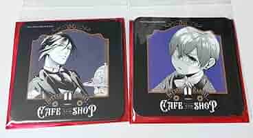 黒執事 ビターラビットカフェ 特典 コースター シエル 4枚セット Amazon.co.jp: 黒執事 シエルセバスチャン)ビターラビットカフェ