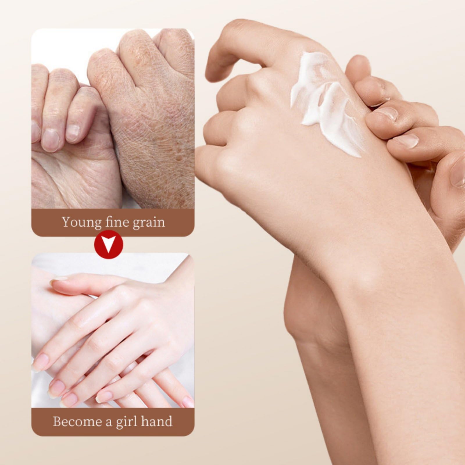 2Pcs Coffee Hand Cream Intense Nourishing Hydrating Anti-Cracking Moisturising Hand Cream, 60 g (Pack of 1) - Image 3