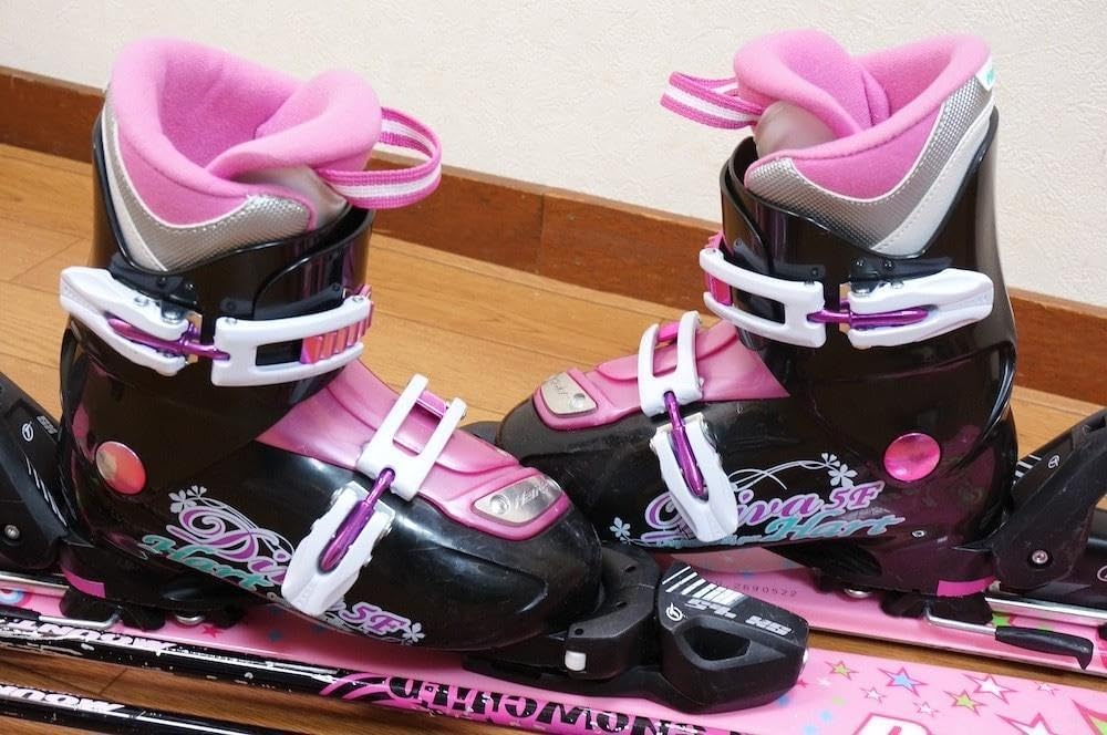 メンテ済 110cm靴21cm PURE CONSCIOUS 子供用スキーセット メンテ済 110cm靴21cm PURE CONSCIOUS 子供用スキーセット メンテ済