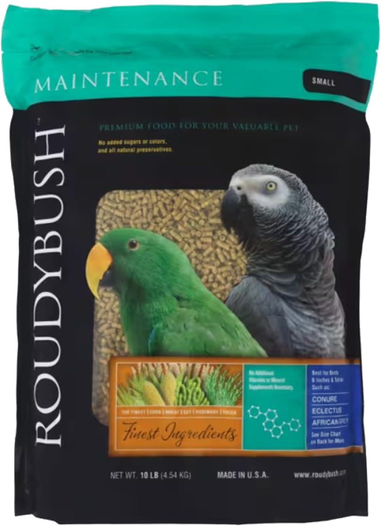 Daily Maintenance Bird Food, Small, 10-Pound