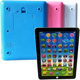 Tablet Infantil Interativo Bilingue Didático Com Som (Rosa)