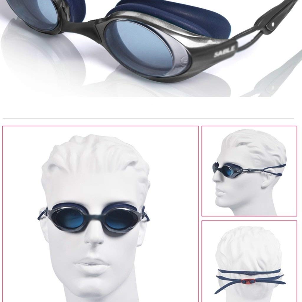 Occhialini da Nuoto, Occhialini da Nuoto Regolabili, Anti-Fog Protezione UV Occhiali da Nuoto for Uomo Adulto Unisex Donna Bambino Bambino Bambino(C)