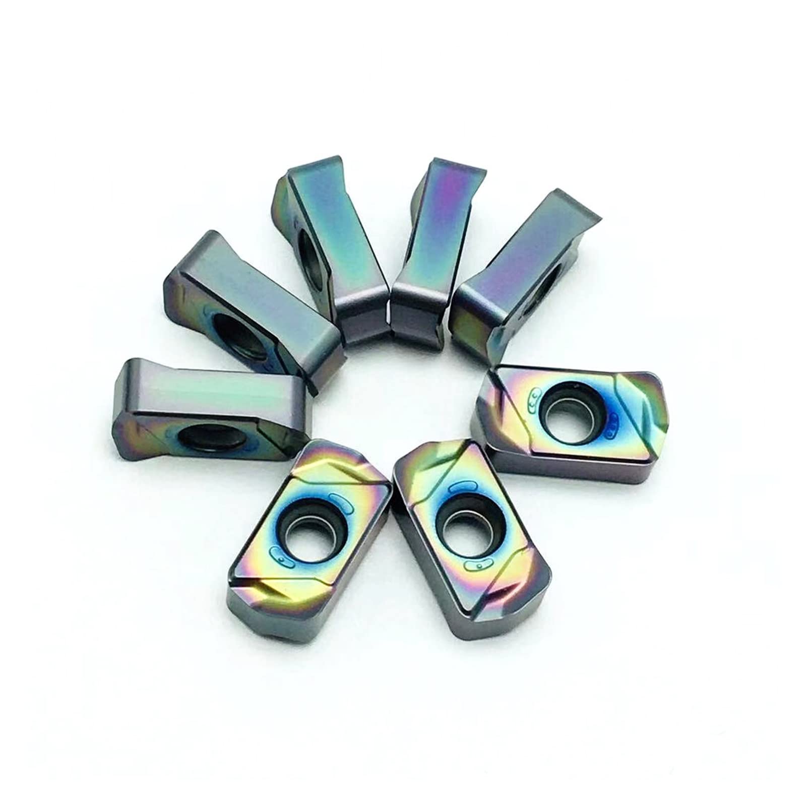 AHYYLKLPER LNMU0303ZER Hard Alloy Double-Sided Fast Feed Cutting Insert LNMU 0303 Lathe Parts Tool Turning Tool