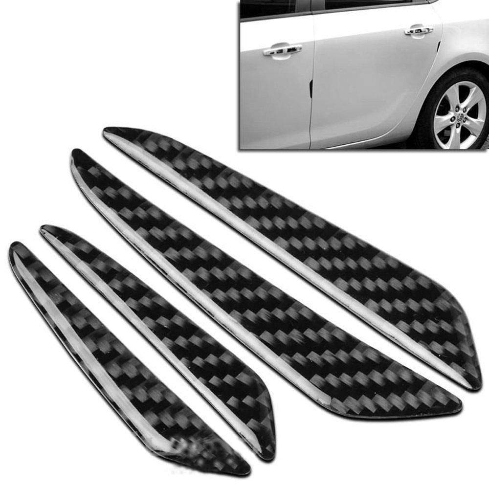 4PCS Car Door Edge Guards Black Real Carbon Fiber Car Side Door Edge Protection Guards Trims Stickers car Door Guard for Renault Pulse VRCDG75-image-36