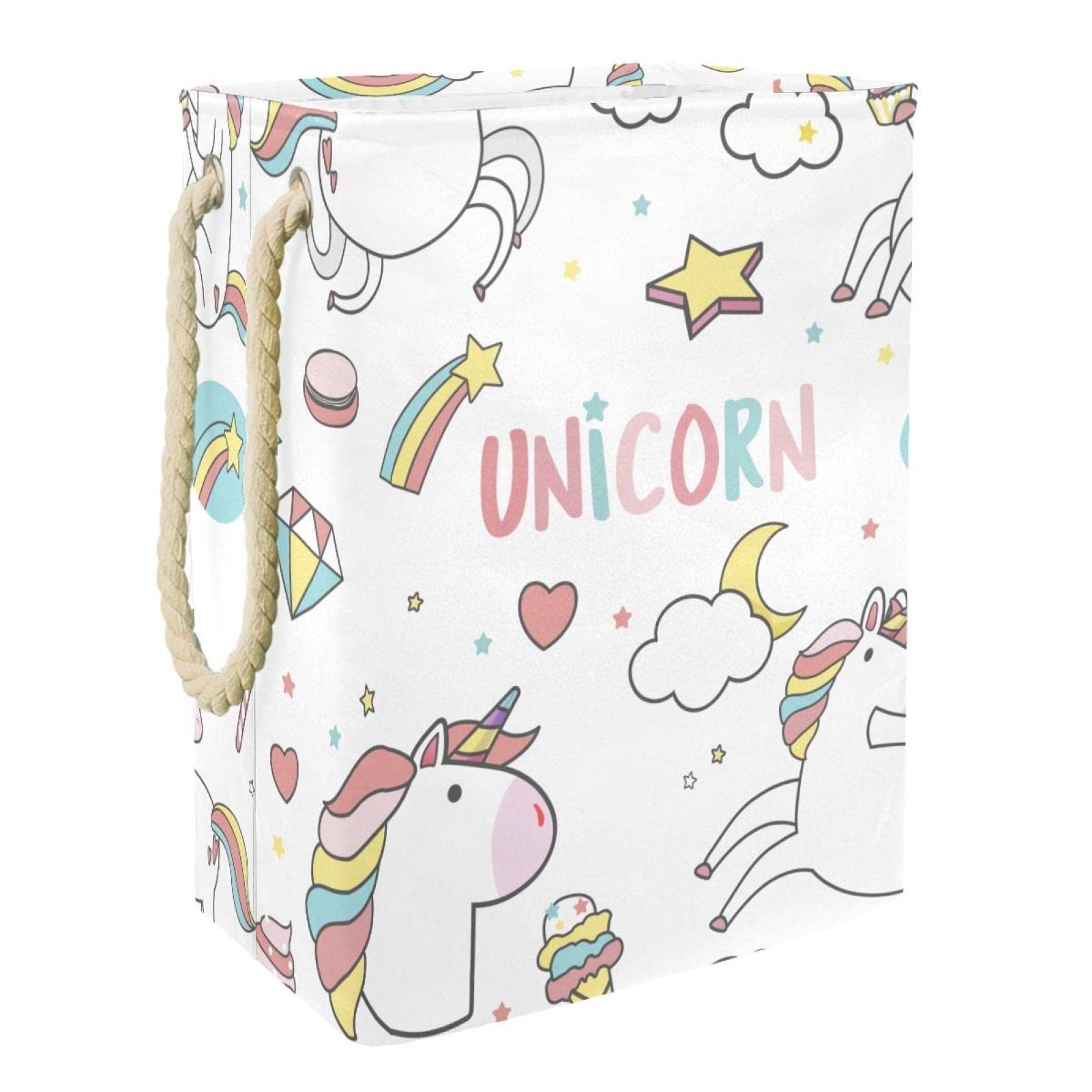 Panier à linge licorne grand modèle pour apporter de la magie et de l'ordre chez vous