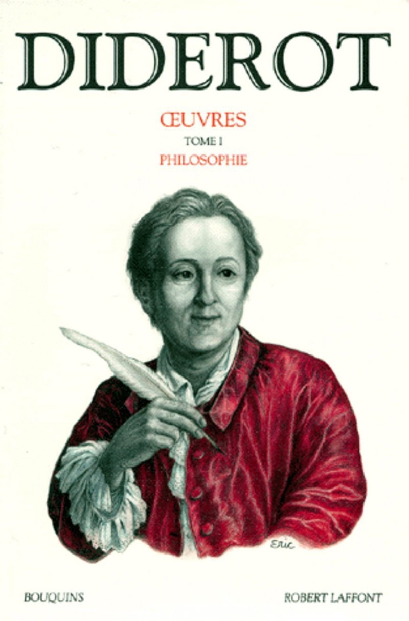 Oeuvres de Denis Diderot - tome 1 - Philosophie (1)