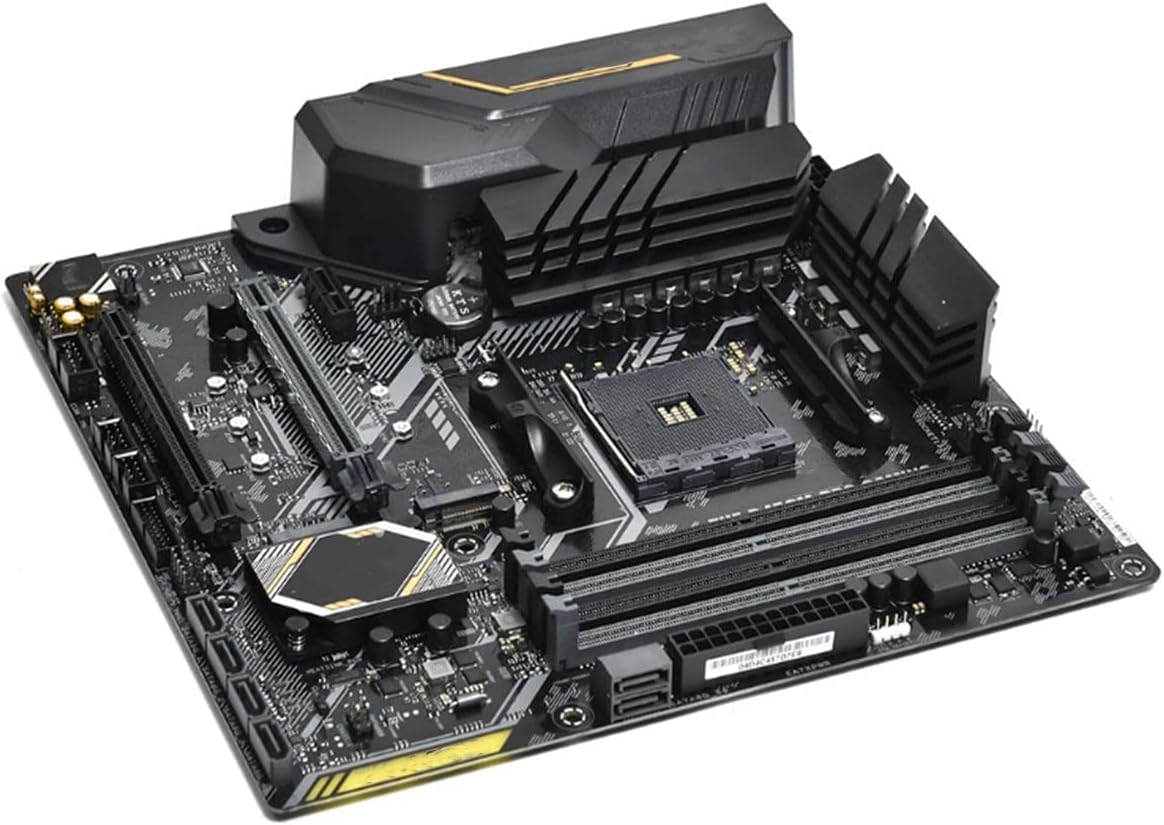 TUF B450M PRO ゲーミングマザーボード AMD B450 DDR4 M.2 DVI-D USB 3.1対応 R3 R5