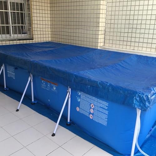 Bâche de protection en polyéthylène épais pour piscine Hoppipola