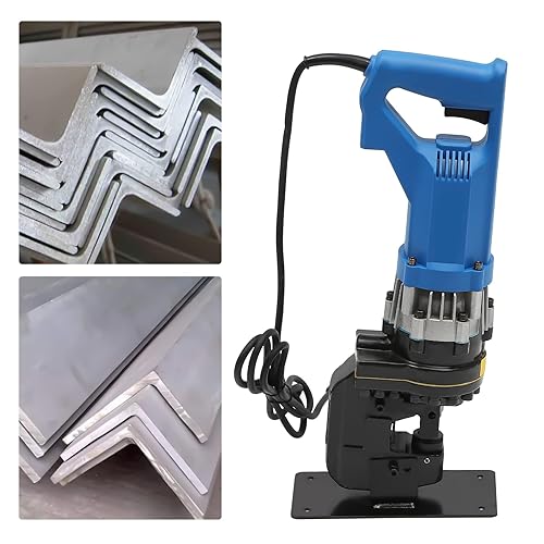 Miniatura 7 de 1800W 220V Perforadora hidráulica eléctrica 0.33 "-0.81" Punzonadora Herramienta de perforación hidráulica con 5 juegos troqueles para placa de