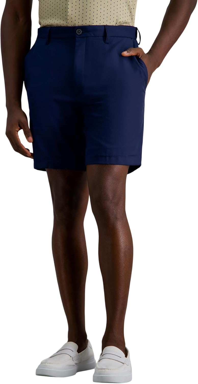 Haggar Men's Cool 18 Pro 4-Way Stretch Golf Shorts - 7 and 9.5 Inch Inseams