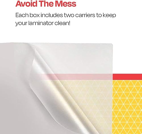 Miniatura 3 de School Smart Bolsas de laminación, 12 x 15 pulgadas, 3 mil de grosor, paquete de 100