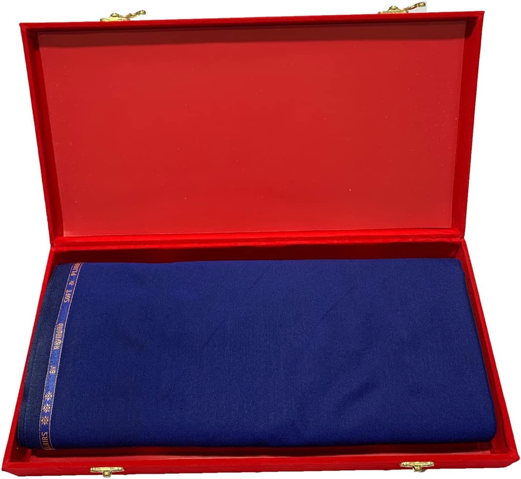 Suit length Fabric (3 Meter) MsuitGambler, Blue2, 3 Meter