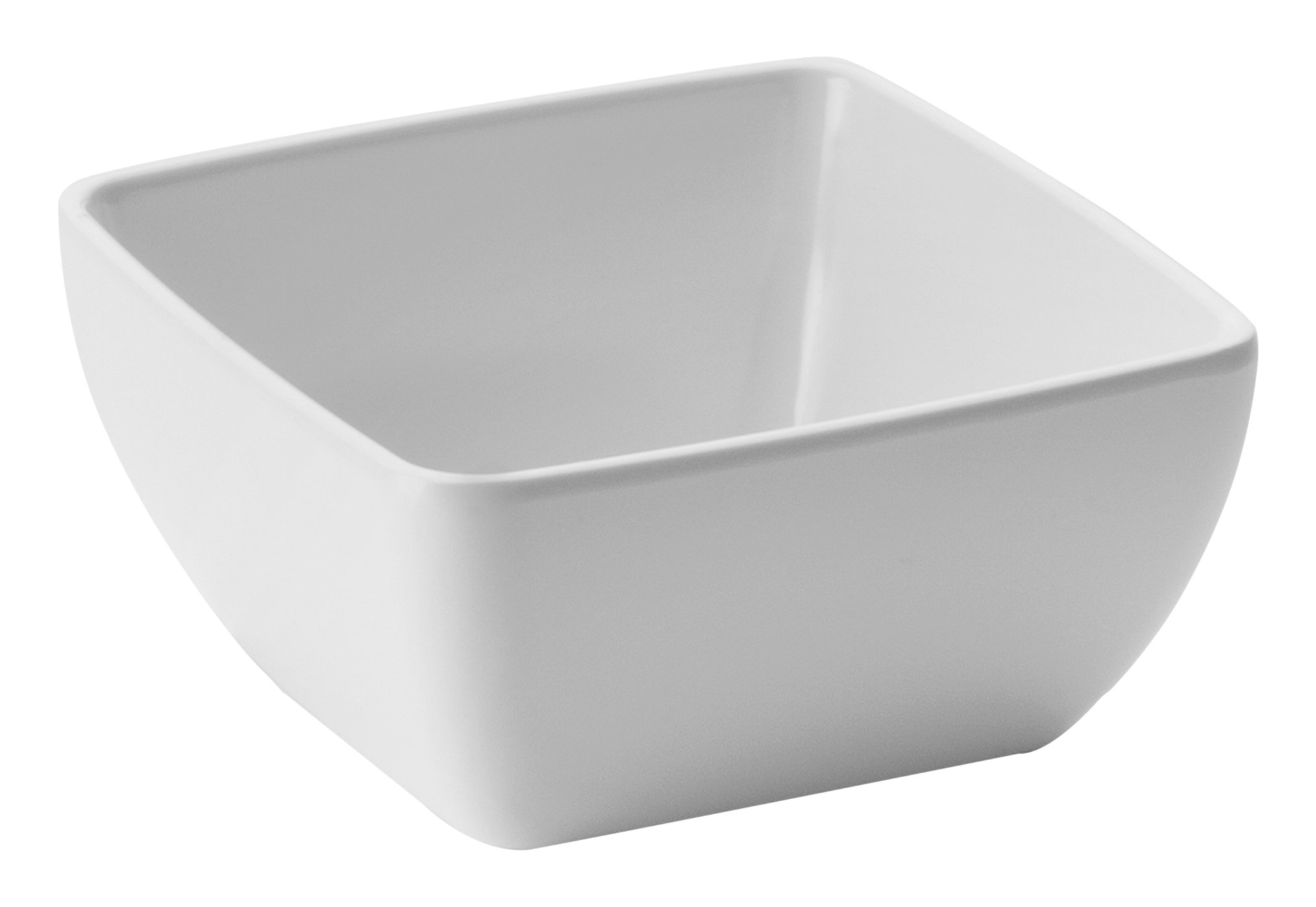 Lacor White 63570 Salad Melamine Classic Bowl, 13 X 13 X 6 Cm,