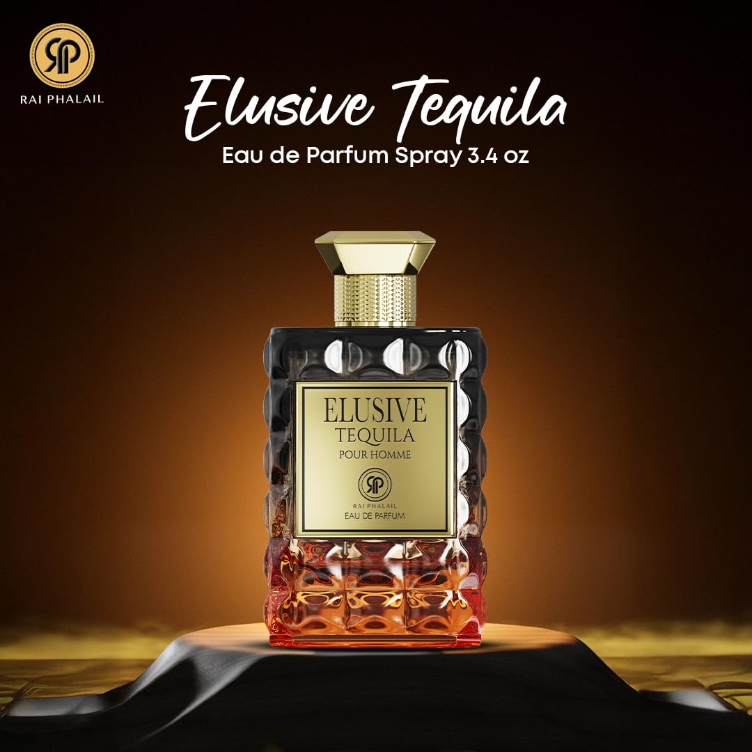 Elusive TEQUILA Pour Homme Eau De Parfum for Men – Spicy Woody Citrus Fragrance with Lemon, Cardamom & Black Amber – Long Lasting Masculine Scent - Image 6