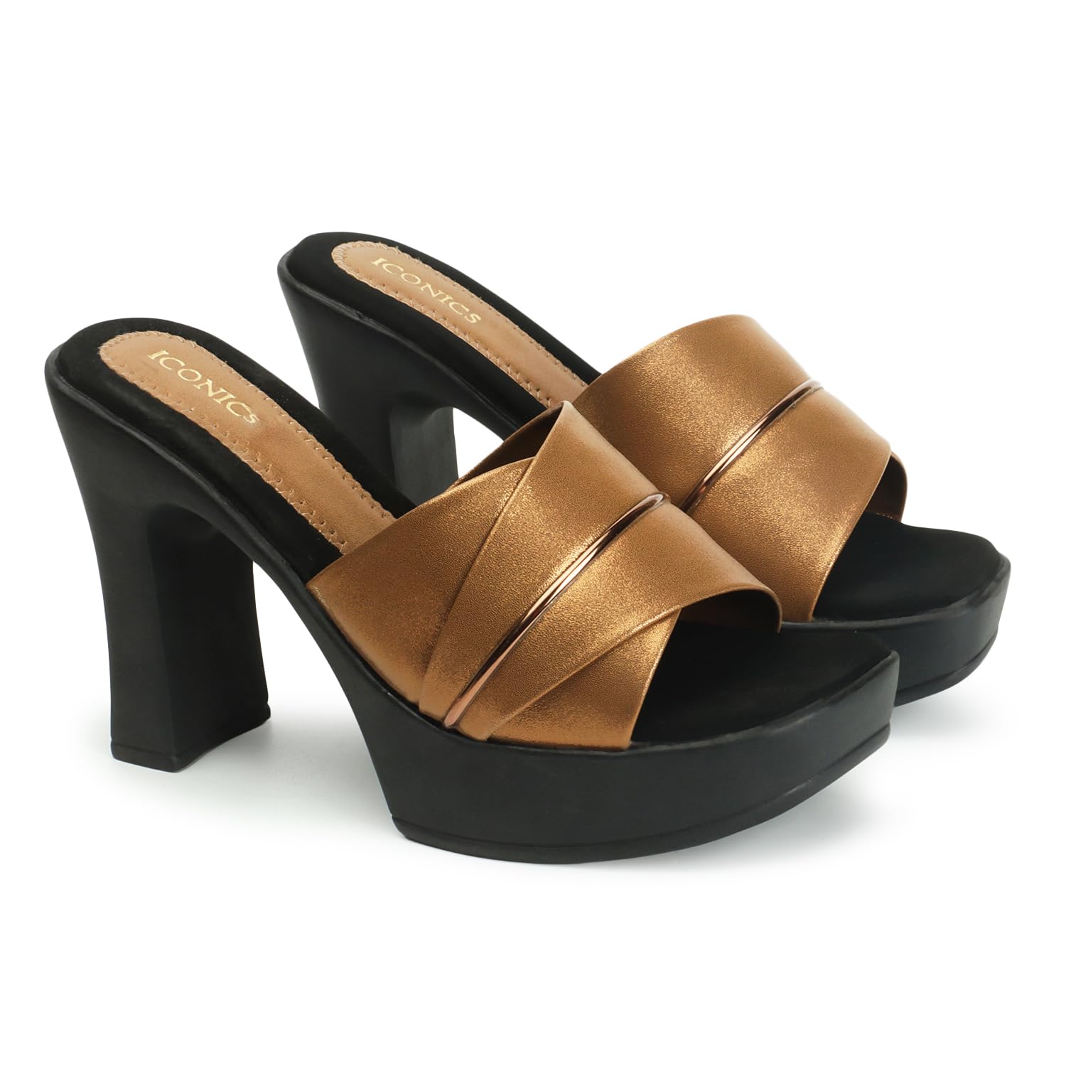 iconics Comfort Plateform Heel Sandals for Women-picture-21