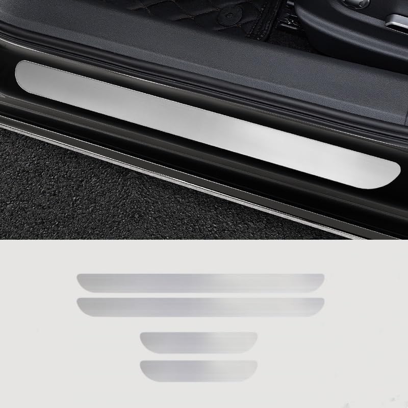 Protectores De Umbral Para Puertas De BMW E39 – 4 Piezas De Acero Inoxidable Con Adhesivo 3M