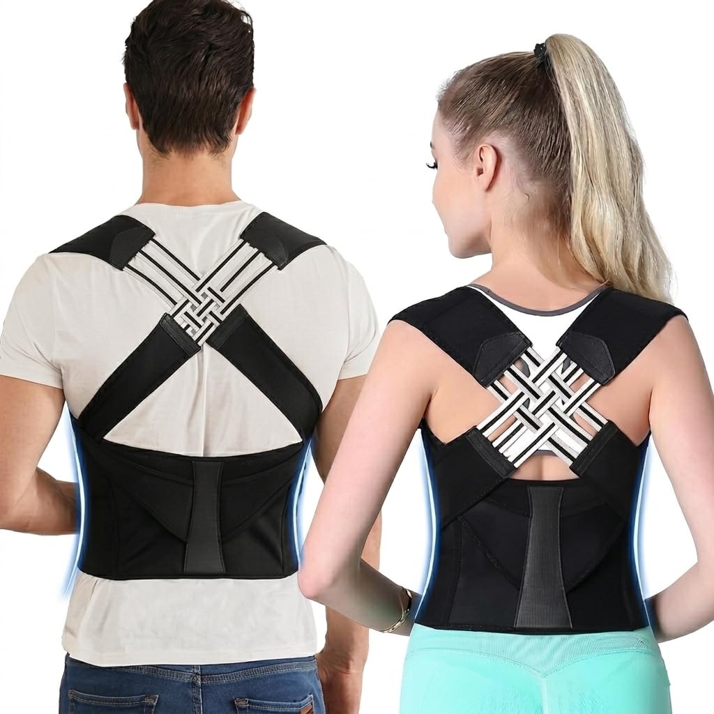 Posture Corrector Belt For Men & Women | Back Pain Relief Posture Corrector | Shoulder, Back Support Belt | Back Straightener Brace For Spine | Clavicle Support | Universal Size-picture-25