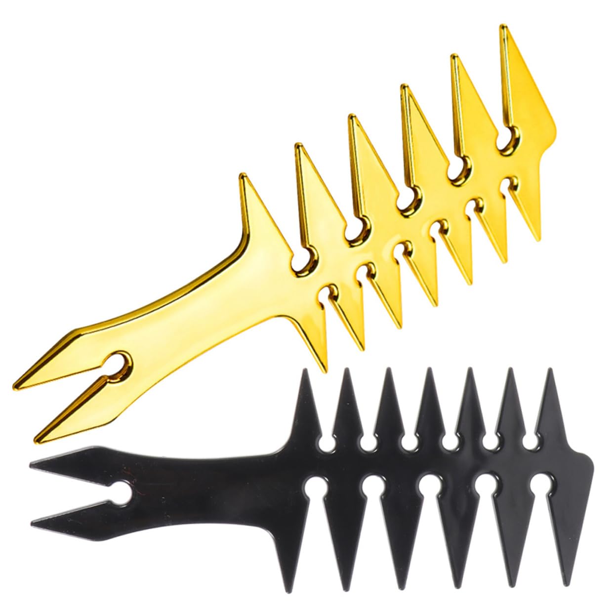 Abaodam 6 Stk Frisierkamm Ölpestkamm Rechenkamm Haarstylingkamm Für Männer Styling-tools Und -geräte Geldbeutelkamm Breiter Spitzkamm Haarkamm Perücke Zopf Kamm Abs Zubehör Mann Jahrgang