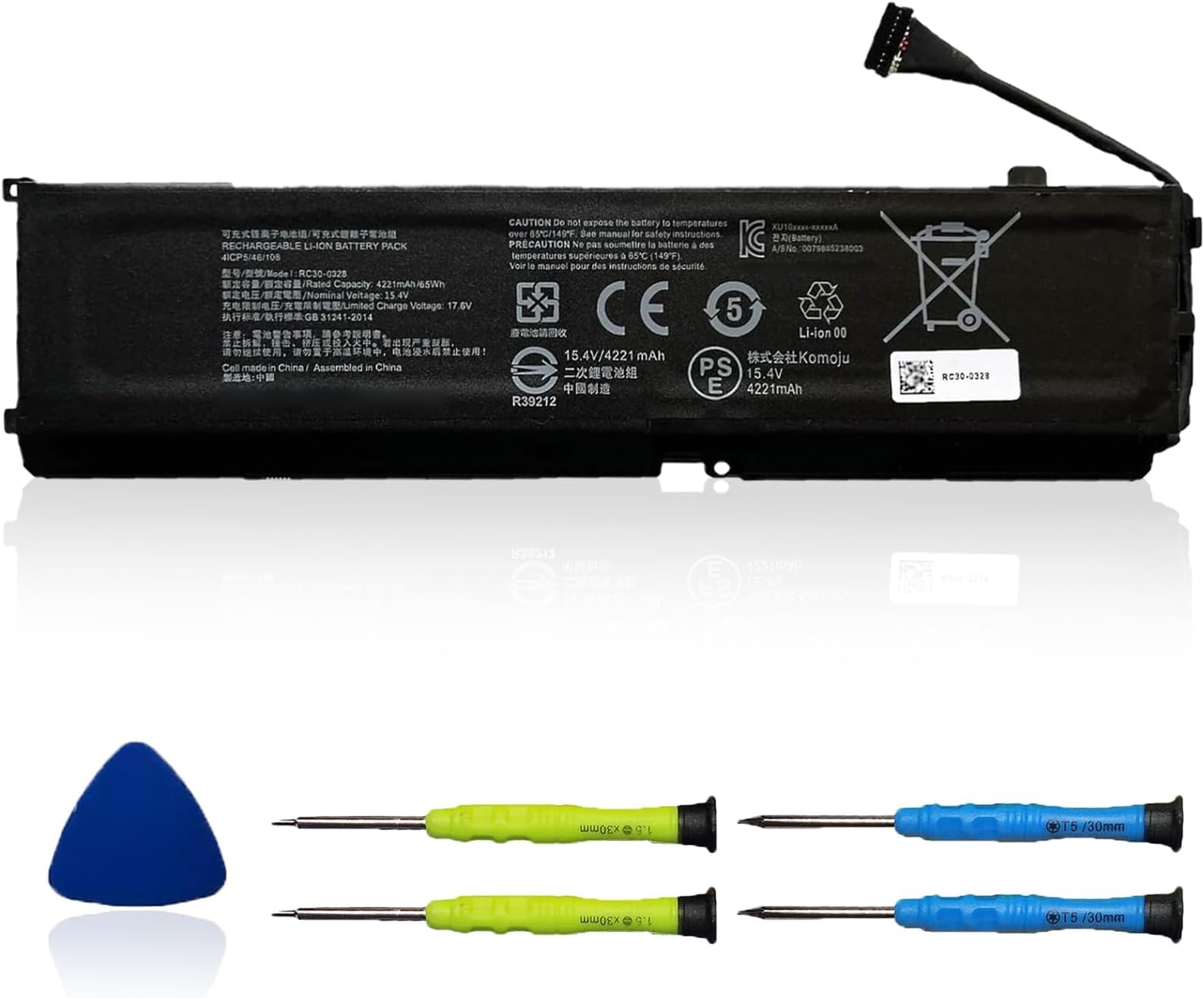 OUWEE 061384 Battery 061385 061386 063287 for Bose Soundlink Mini I/Mini one/Mini Gen 1 Speaker US Version bateria para 413295 61385 61384 61386 63287 7.4V,21.46Wh