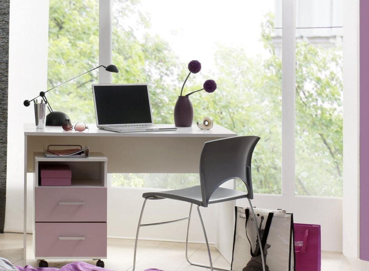 Jugendzimmer Berlin weiß matt Flieder 5-TLG. EAN 4260498522767