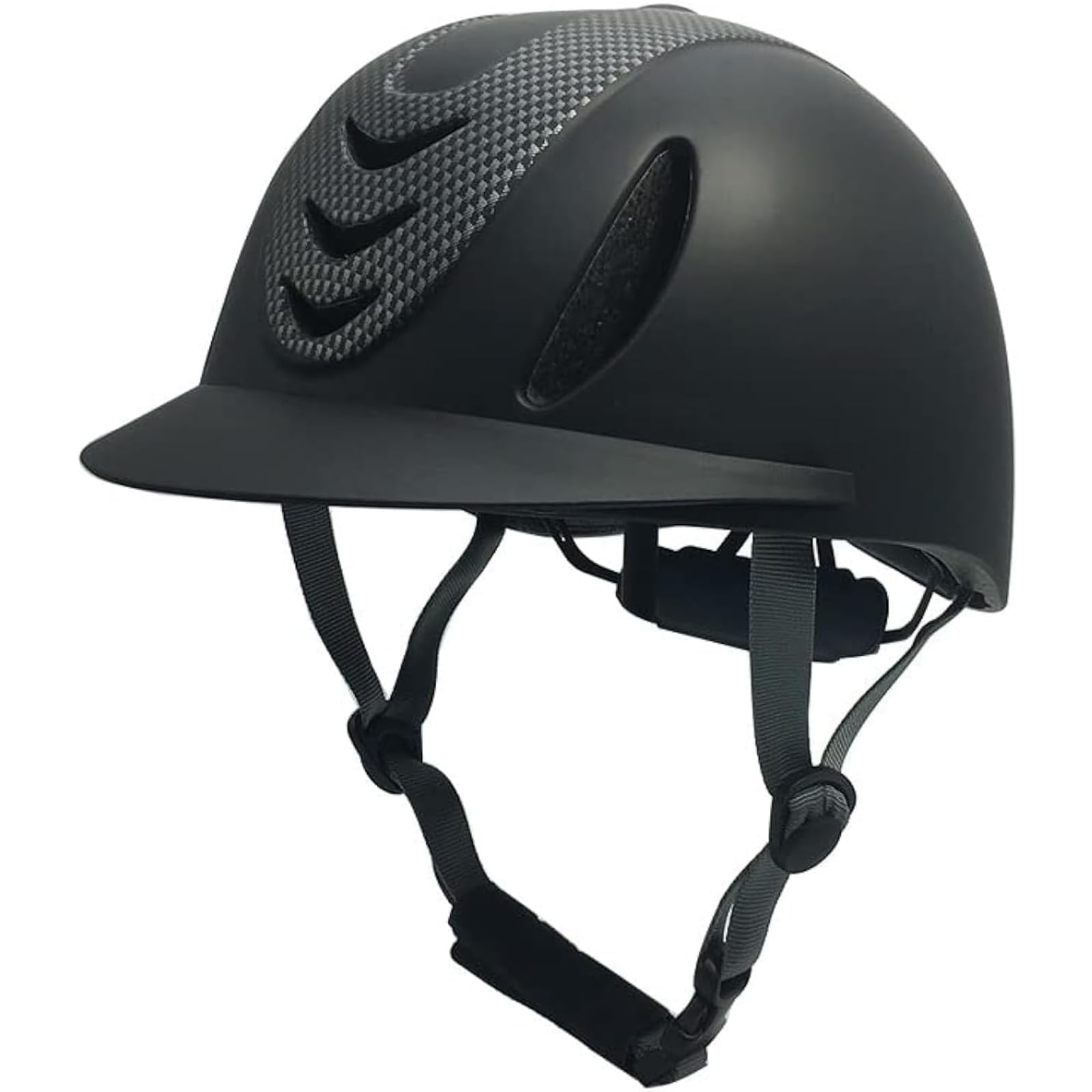 THE WHITE SHOP Equestrian Helmet Performance Headgear Horseback Riding Anti-Impact M Horse Riding Helmet, Adjustable Harness Supplies