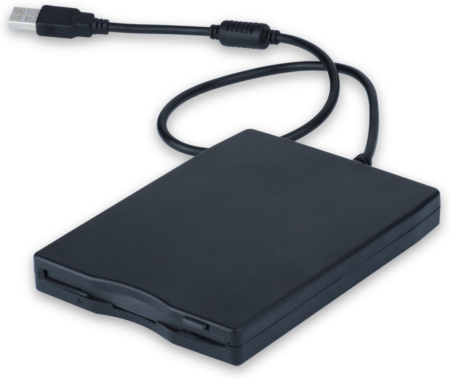 MthsTec USB 2.0 External Floppy Disk Drive Portable Floppy Disk Reader FDD Diskette Drive for Laptop PC MAC Compatible with Windows 7/8/10/XP Vista