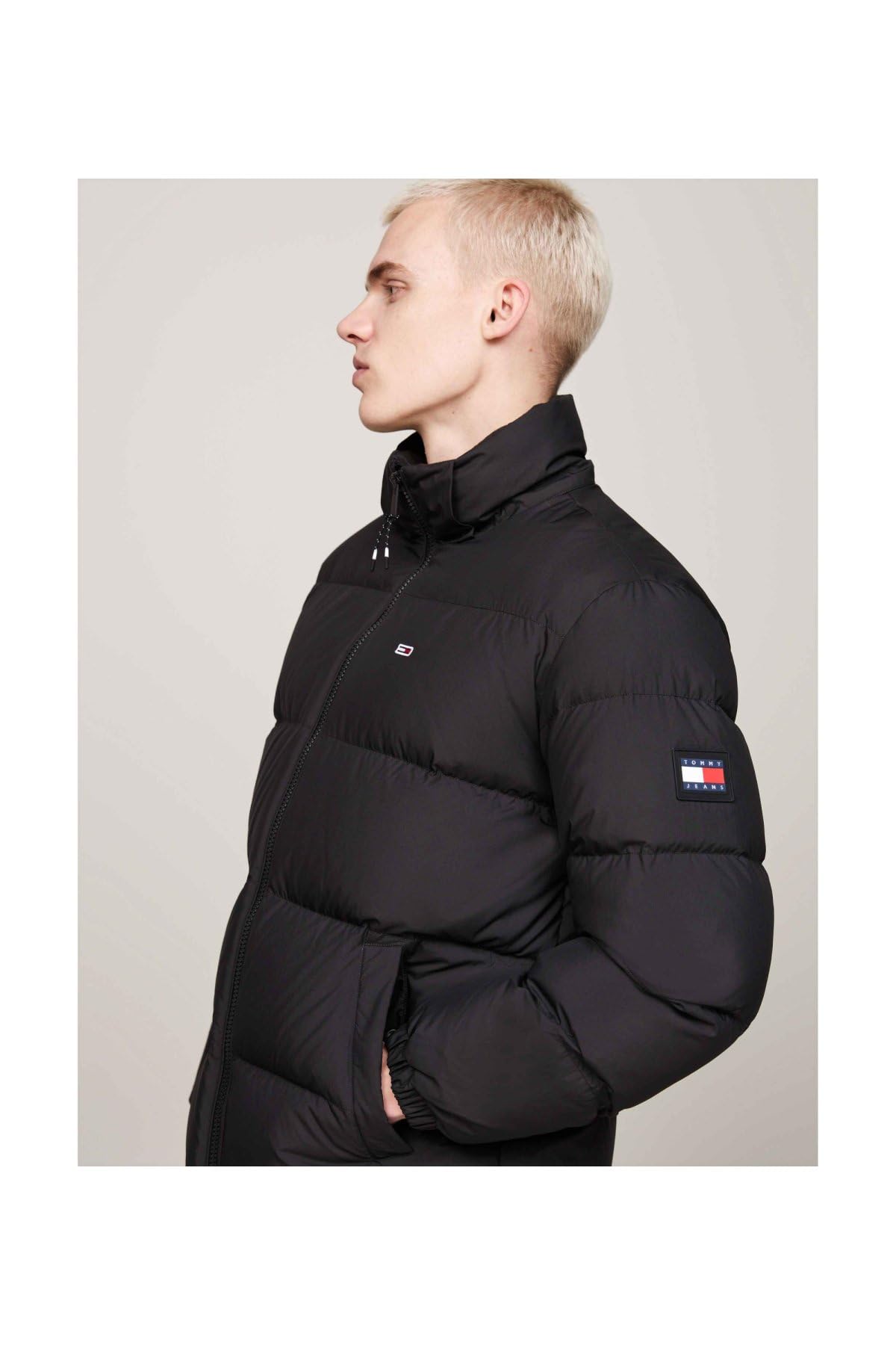 Tommy Jeans Uomo Piumino Essential Down Parka con Cappuccio