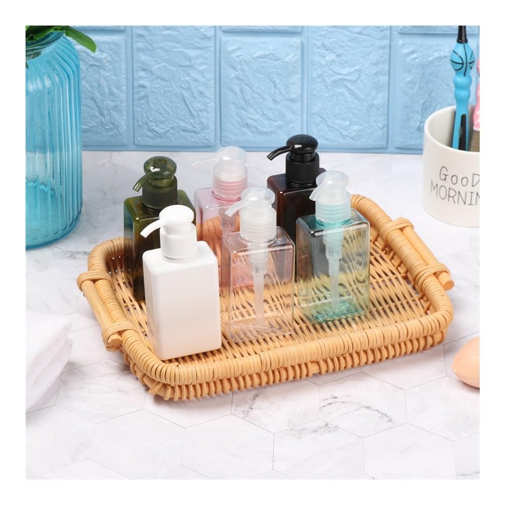 Botellas vacías exprimidas con bomba de 100 ml, botella de espuma de jabón, dispensador de cosméticos, contenedor de líquido PET, botella de viaje (marrón, 10 unidades)