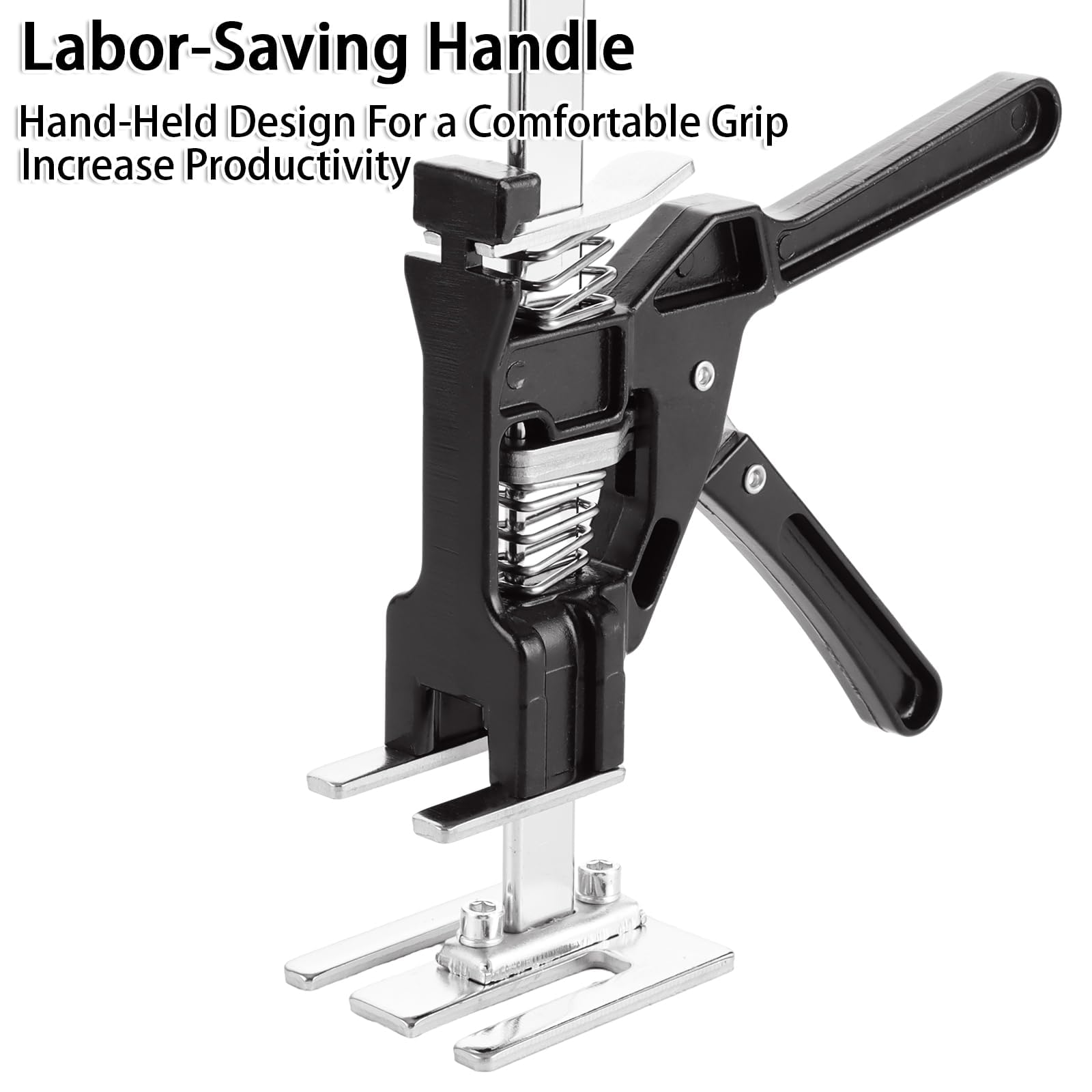 Set di 2 Braccio di 38 cm per Risparmio di Lavoro, Regolatore di Altezza 240 kg, Altezza di Sollevamento 25 cm, Braccio di Sollevamento con Scala, Utensile Manuale per Sollevamento, Piattaforme