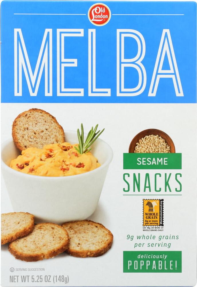 Old London Sesame Rounds, 5.25-Ounce Boxes