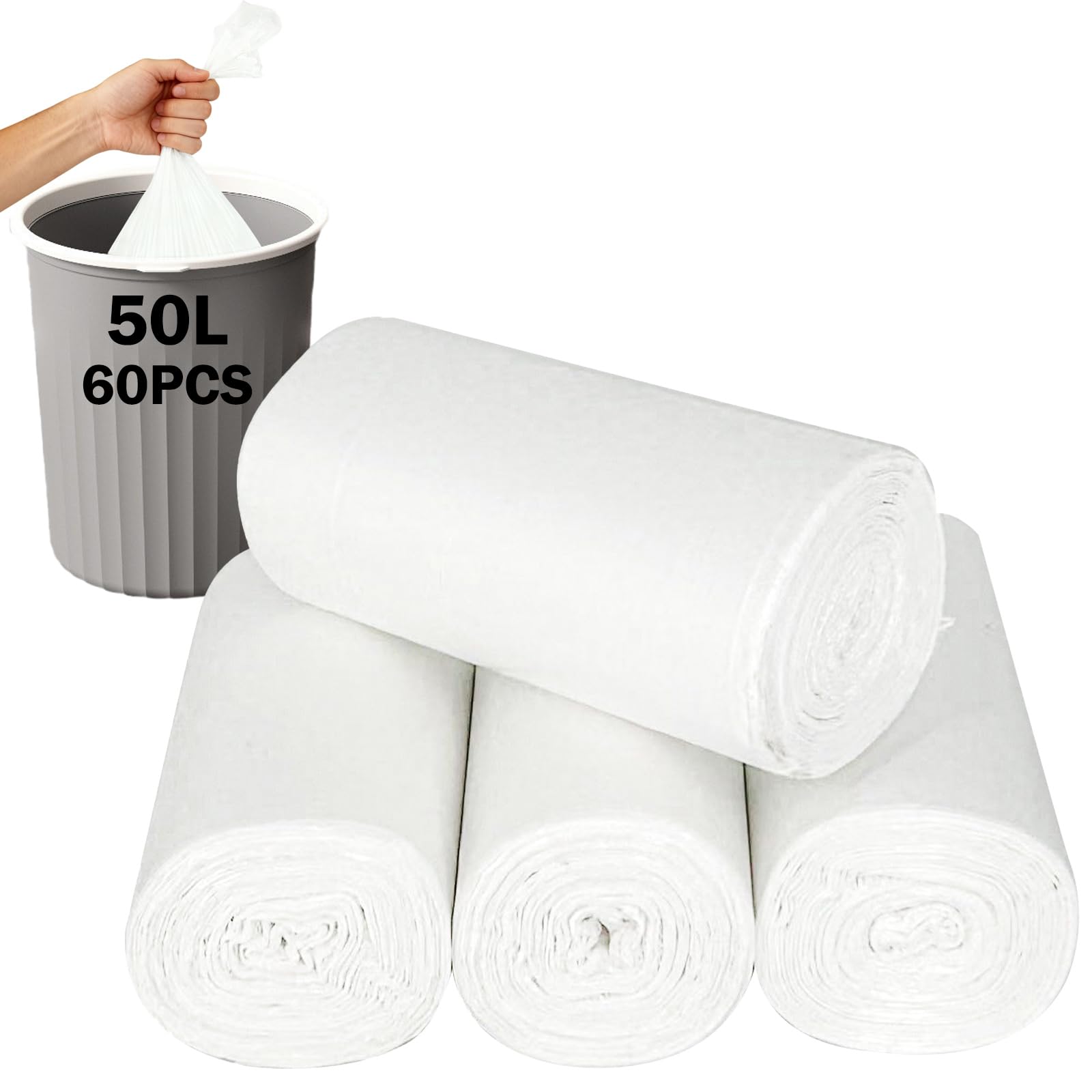 Sacs poubelles compostables pour déchets de cuisine et restes