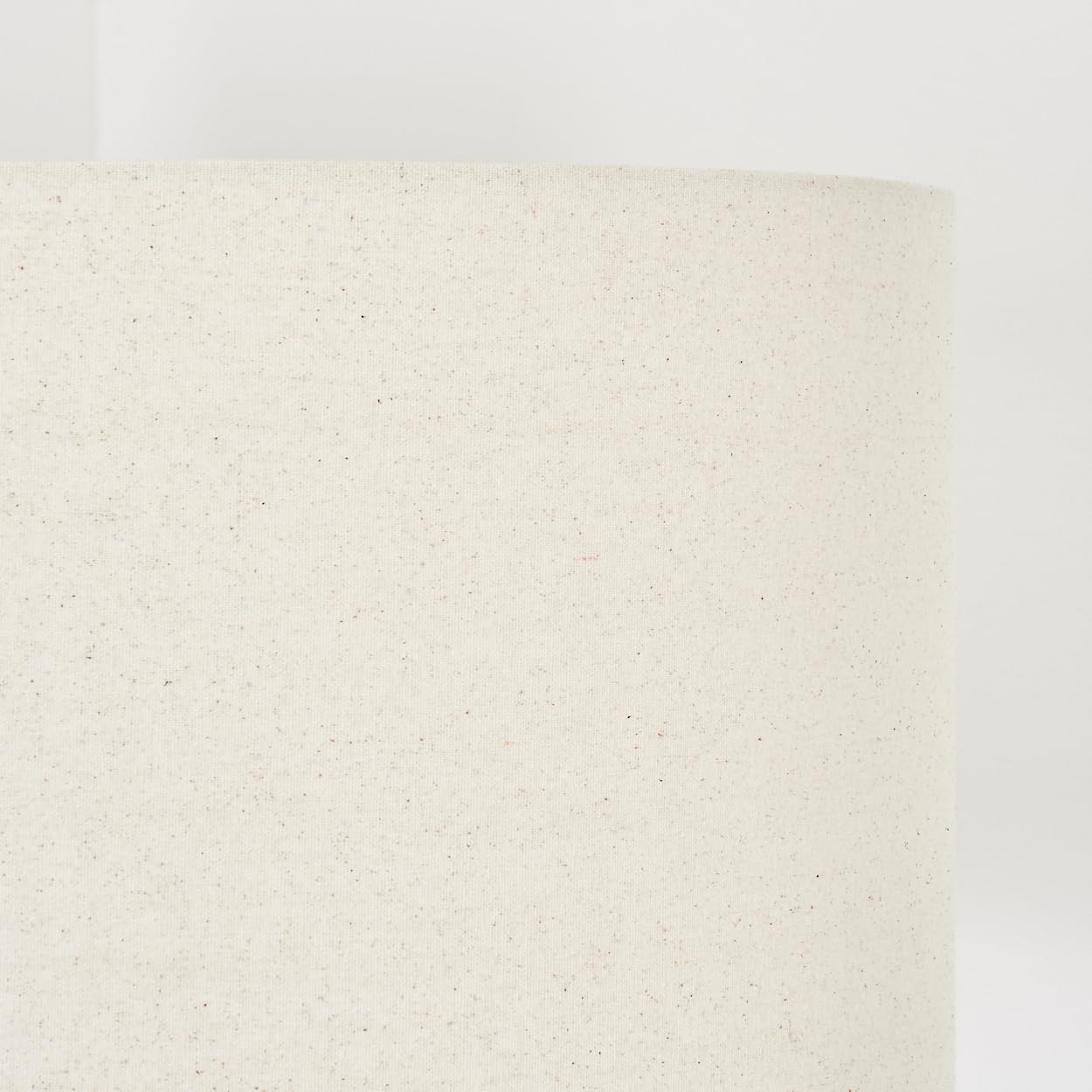 HOFSTEIN Stehleuchte Flemming, Stehlampe aus Holz im modernen Boho-Design, Schirm aus Stoff, Ø 50 cm, 162,5 cm, E27, mit Fußschalter - Wohnzimmer, Schlafzimmer, Esszimmer, Flur