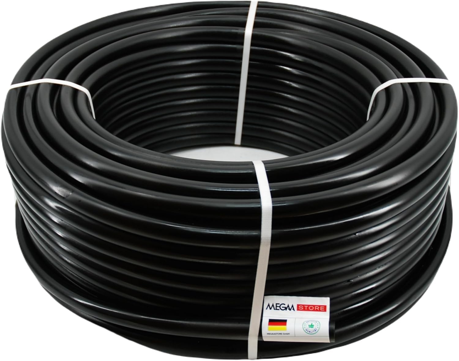 Megaa store Rohr PN6 Bewässerung Wasserleitung 6 BAR | M16 M20 M25 M32 Verlegerohr Versorgungsleitung 10m bis 100m (25mm x 25m)