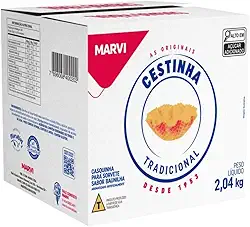 Cestinha Para Sorvete Casquinha Crocante Marvi Caixa 2kg - 120 Unidades