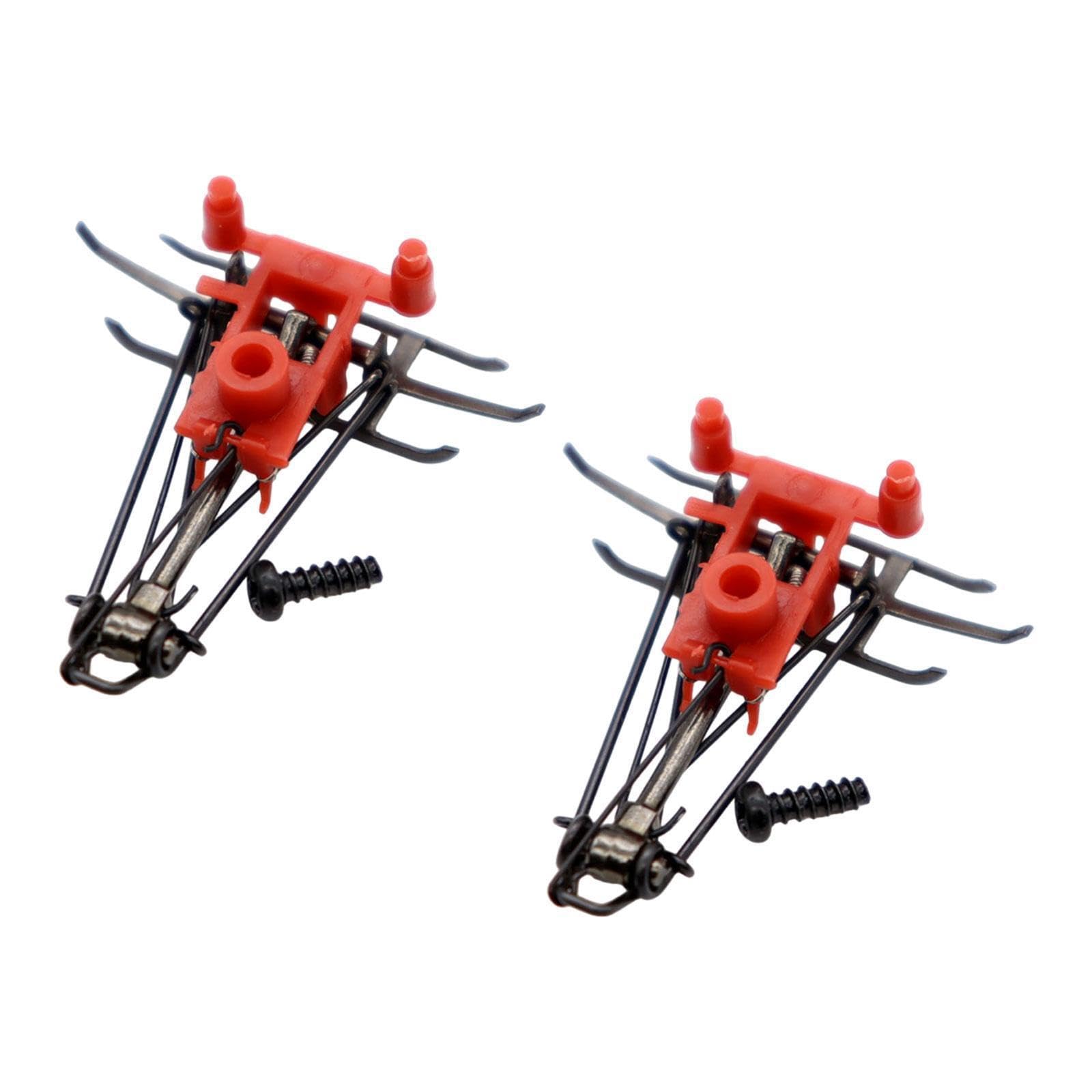 QUXVUIS 1 87 pantographes à bras Bow Metal Upgrade DIY Kit Amateurs de trains miniatures 187 pantographes à bras Bow est un pantographe l'échelle HO pour locomotives traction électriques