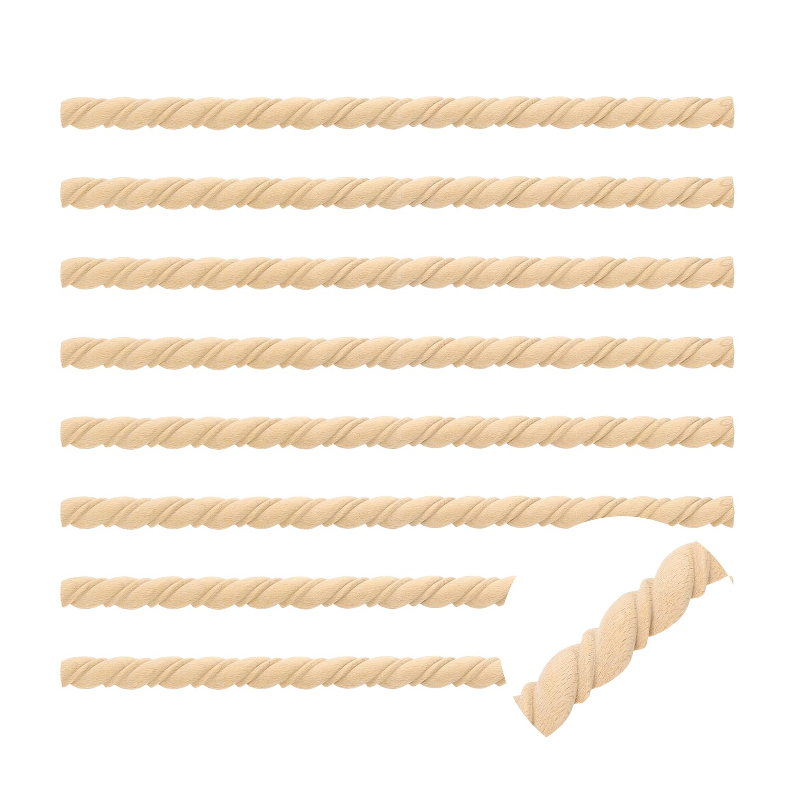 Moulure en bois pour loisirs créatifs et encadrement de porte ou fenêtre 20mm