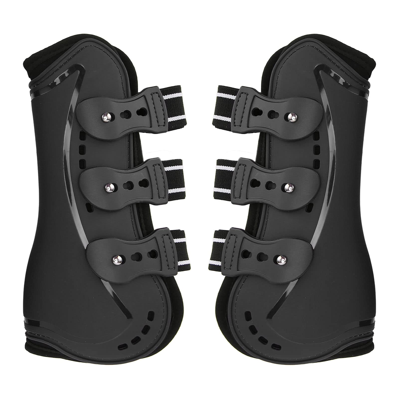 ZLXHDL Botas para Tendones De Caballo, Resistencia Al Impacto, Botas para Patas Delanteras De Caballo, Protector De Patas De Caballo Transpirable Que Absorbe Los Golpes para Saltar Y Montar A Caballo