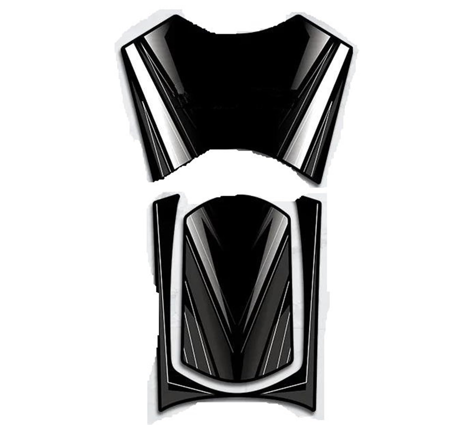 Slimes Color4 For Zontes 350D 350 D Tank Pad Gas Traction Pads Fuel Grips Side Decorative Stickers Protector Decal(Color4)