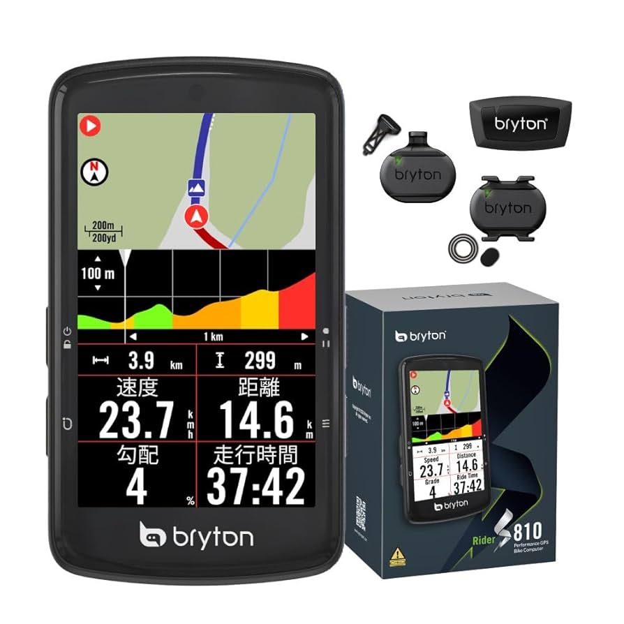 【定価46,000円】bryton Rider S810 GPSナビ サイコン Amazon.co.jp: ブライトン Bryton Rider S810 (スピード