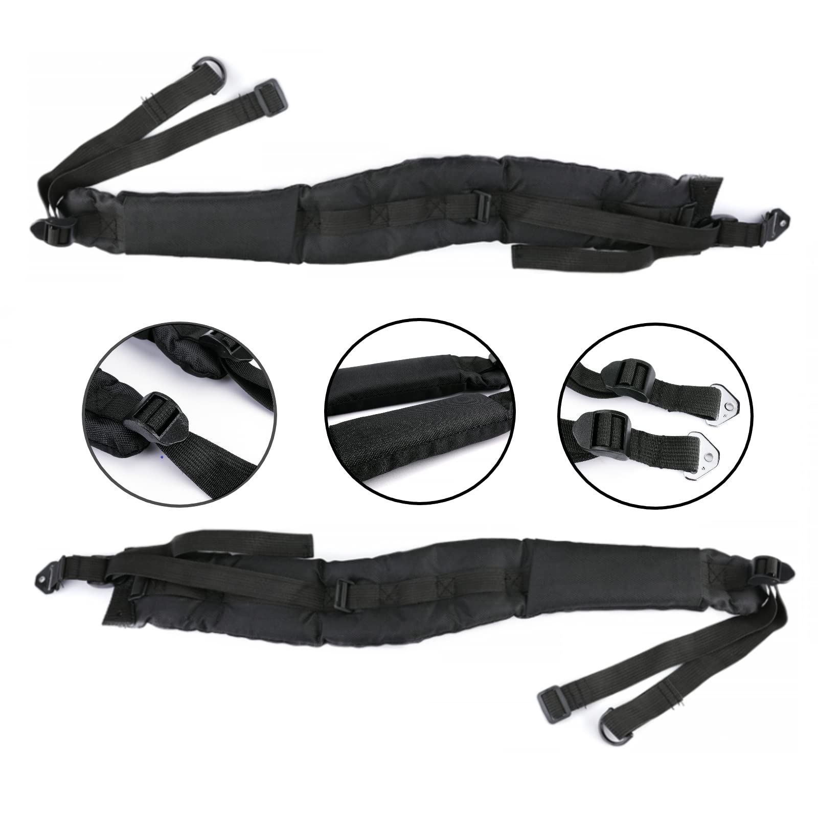 Kit de correas de arnés para soplador de mochila P021046660 P021046661 para PB-760LNH PB-770H PB-770T (2 correas izquierda derecha)