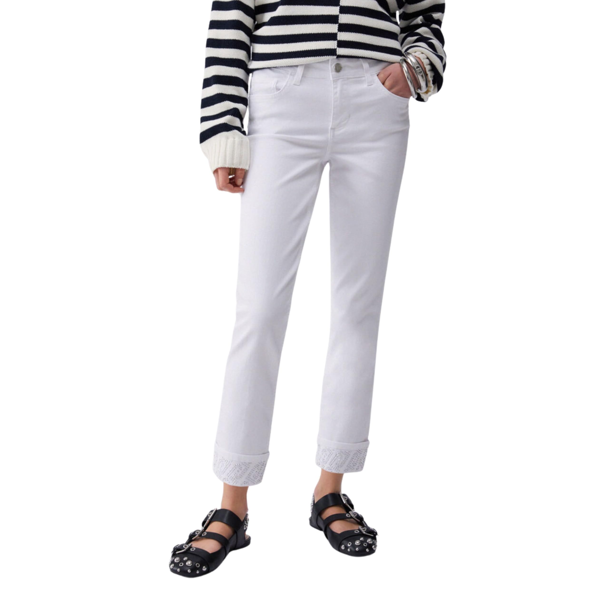 Liu Jo Monroe Fondo Strass Regular Cotone 26