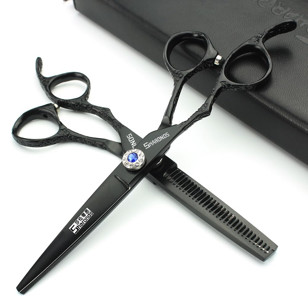 6 Zoll linke Hand Friseur Japan professionelle Schere Friseurschere(6" 2pc)