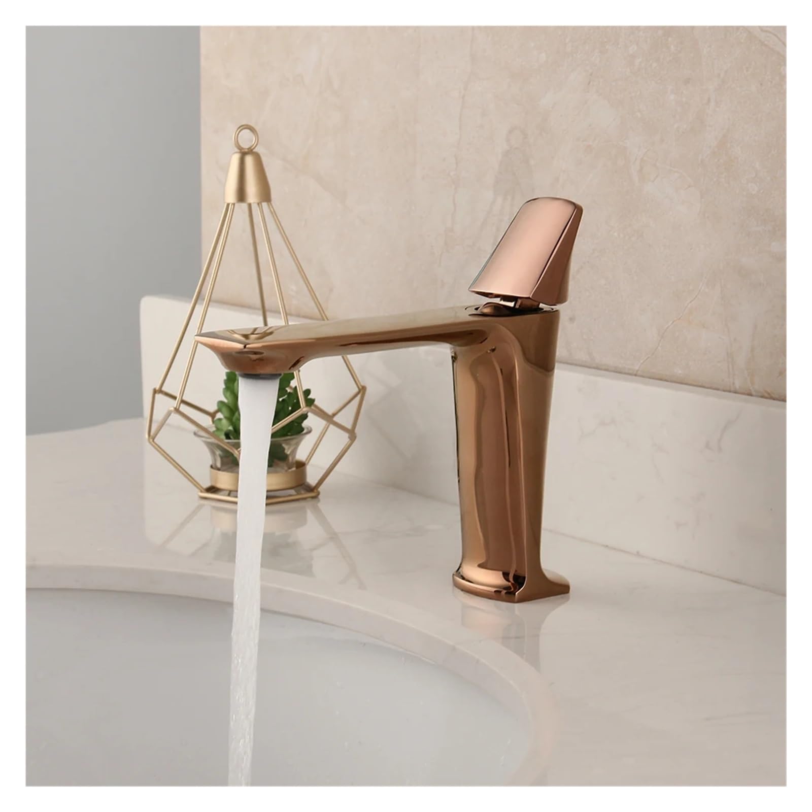 Robinet de salle de bain noir mat pour vasque moderne - 2