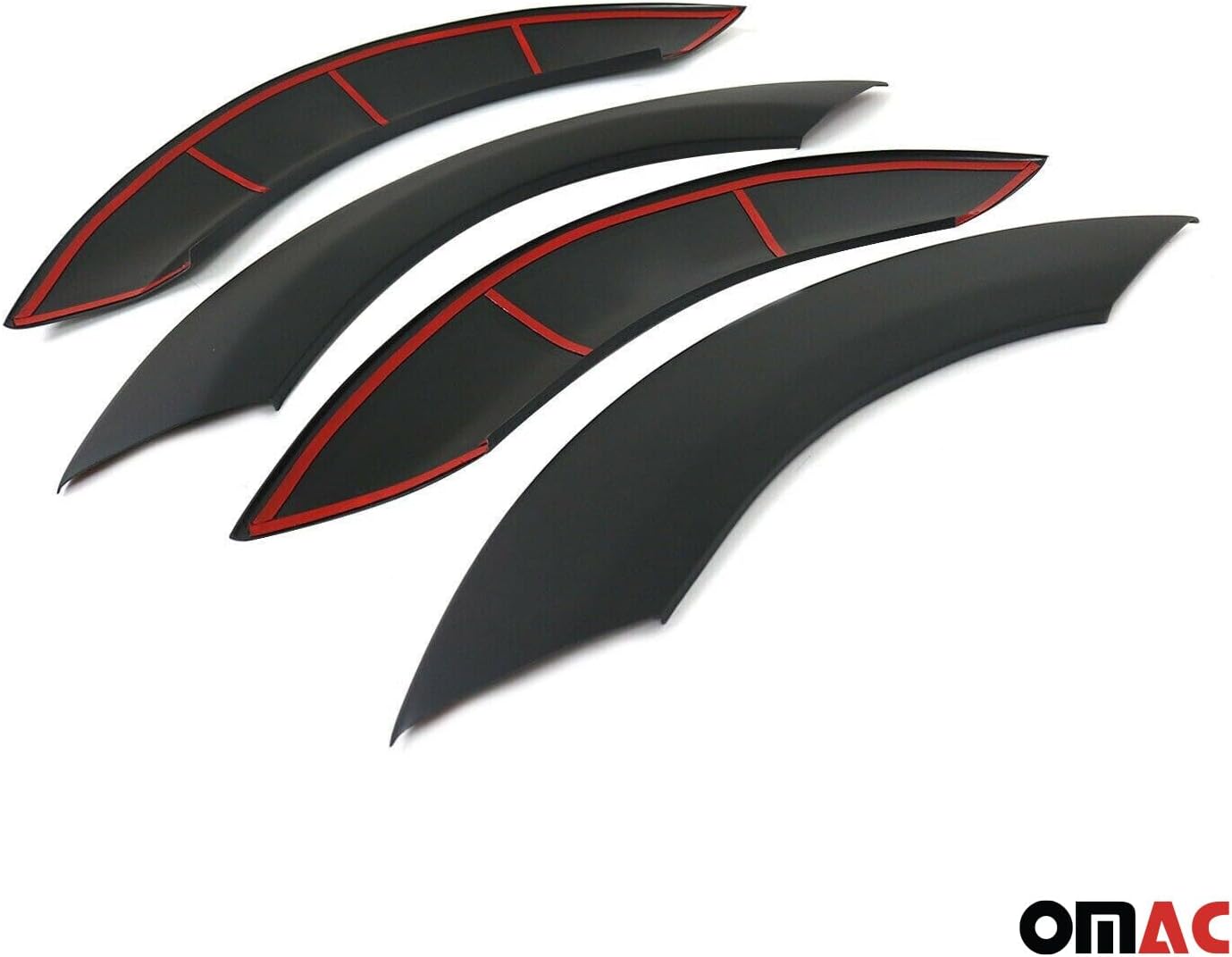 OMAC Fender Flares Wheel Protector for Mercedes Sprinter W907 910 2019-2025 Black 4 Pcs