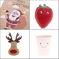 Vista 7 de DECORA 1000 piezas redondas de plástico negro Googly Wiggle Eyes, autoadhesivas, amplia variedad de tamaños