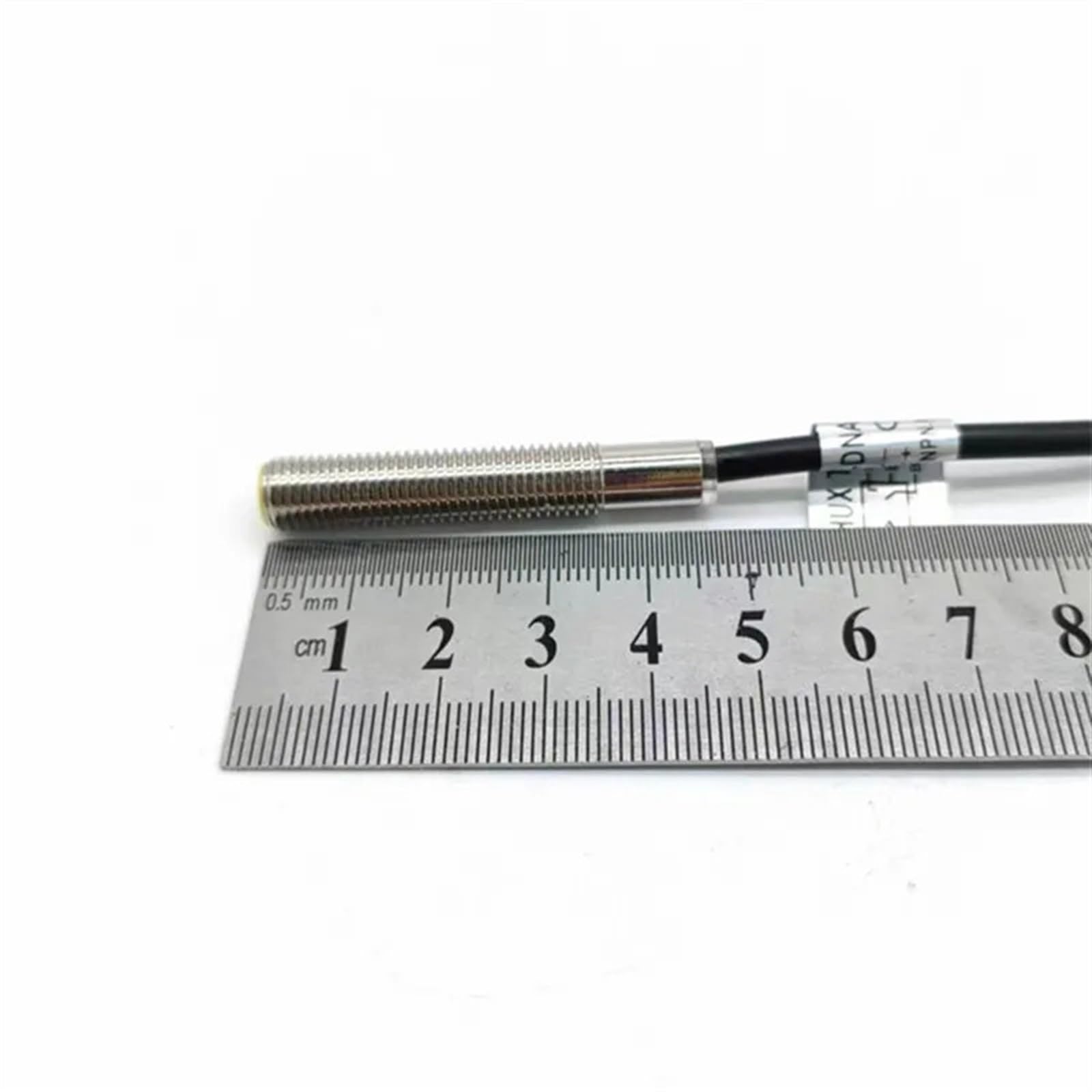 M8 NPN typ cylindra indukcyjny czujnik zbliżeniowy przełącznik przesuwany 1 mm wykrywanie odległości 3 przewody czujniki ruchu 24 V DC (NPN NC)
