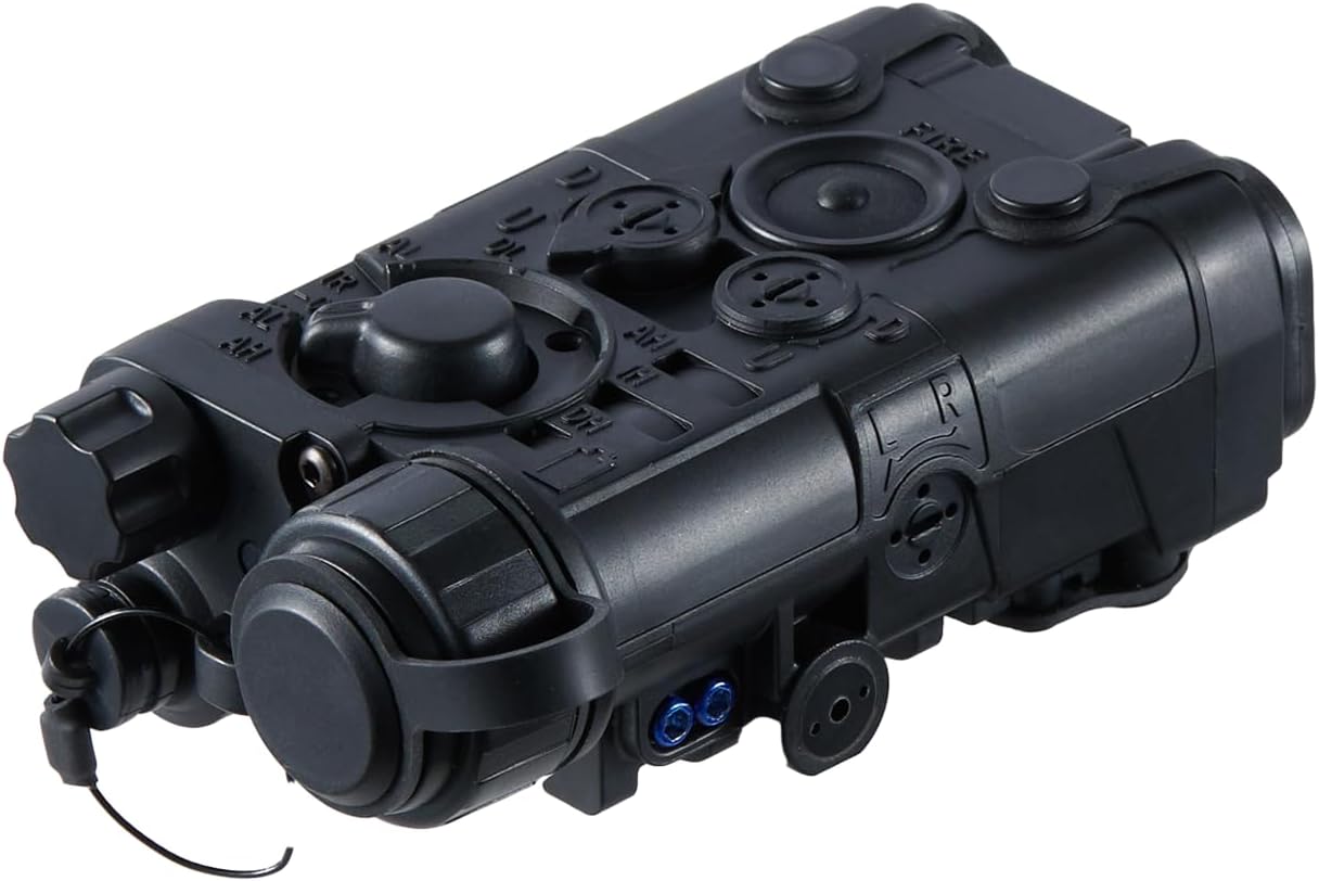 Airsoft PEQ-15 NGAL Red & IR Laser + Visible Red Laser + White LED Flashlight