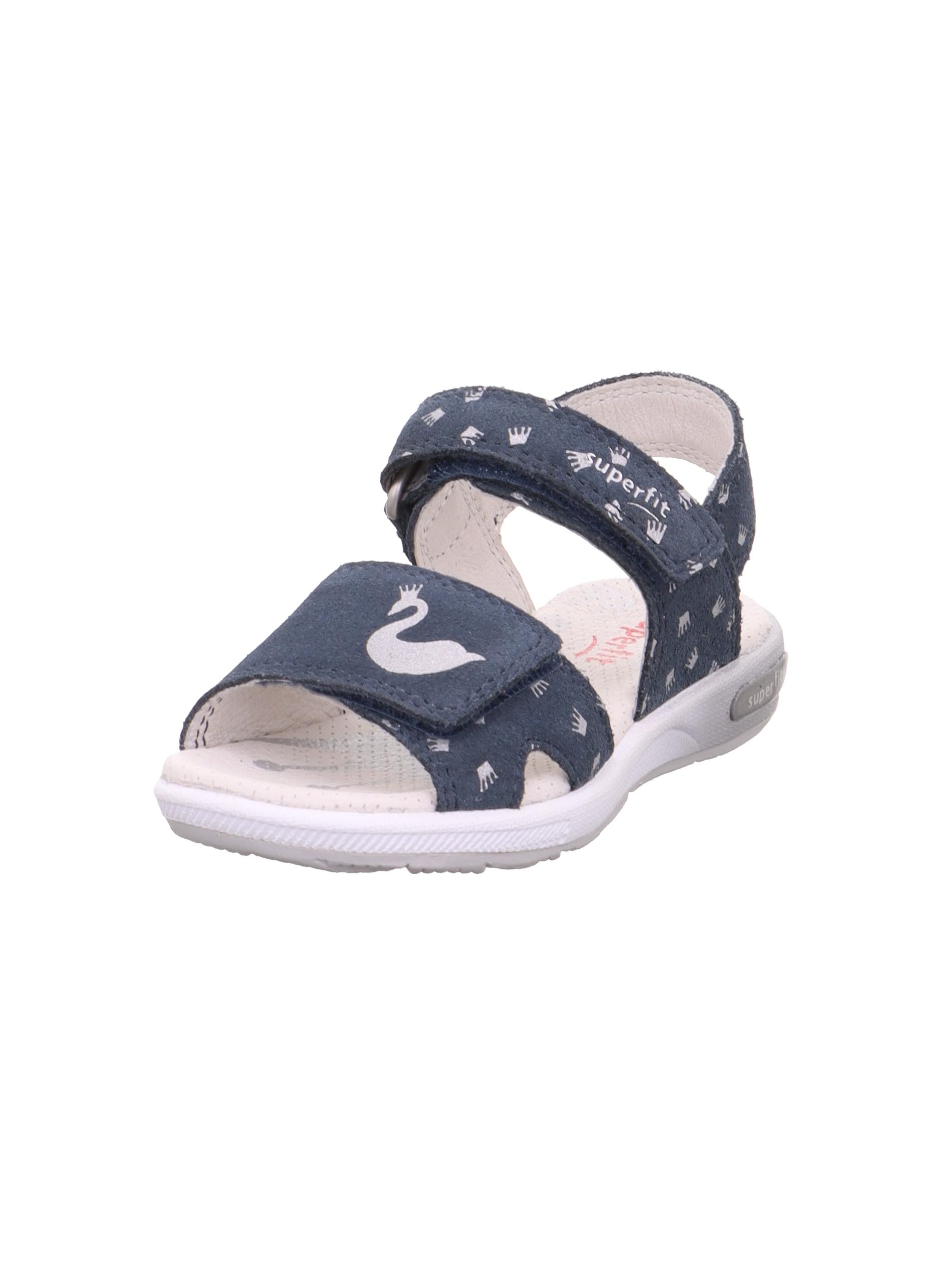 Superfit Emily Sandal, Blue 8000, 5 UK Child