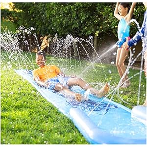 NERF-Super-Soaker-Blast-Water-Slide–The-Ultimate-16-Ft-Outdoor-Slide-for-Kids–Includes-Extra-Water-Blaster