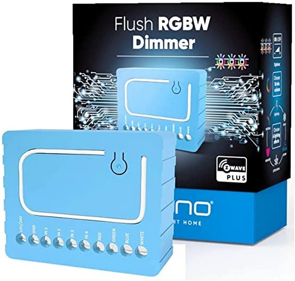 Z-WaveGOAEZMNHWD1 Qubino RGBW Dimmer Plus
